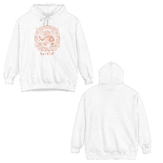 Cupid eatling ramen japan Double Sided Hoodies