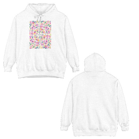 BE POSITIVE Double Sided Hoodies