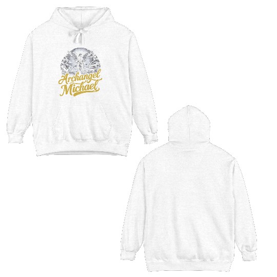 Archangel Michael Catholic Christianity Angel Double Sided Hoodies