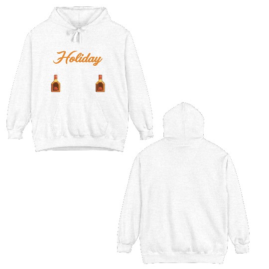 I'm Full Of Holiday It's Called Vodka Liquor Double Sided Hoodies