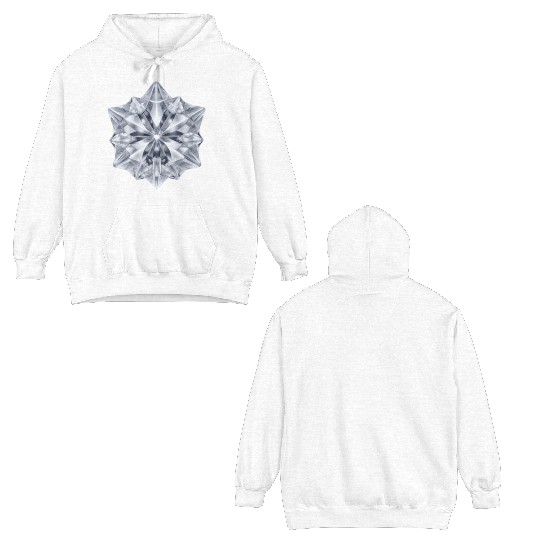Ice Crystal Double Sided Hoodies