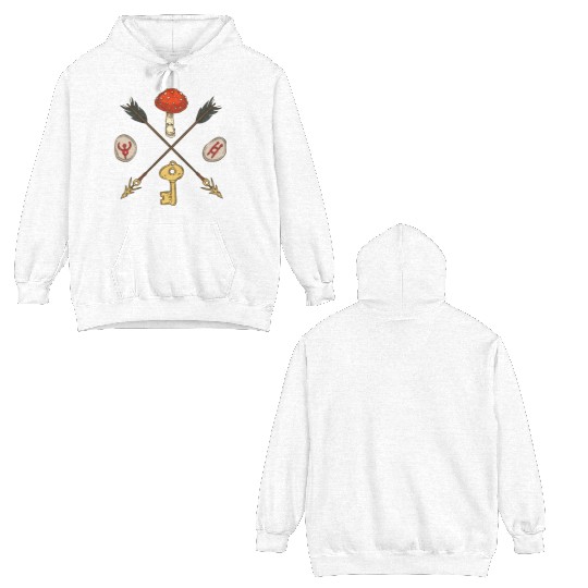 paganisem witchcraft Double Sided Hoodies
