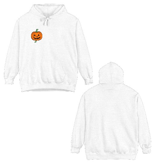 Comma La Funny Kamala Harris Halloween Pumpkin Men Double Sided Hoodies