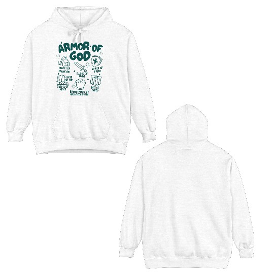 Armor of God Double Sided Hoodies