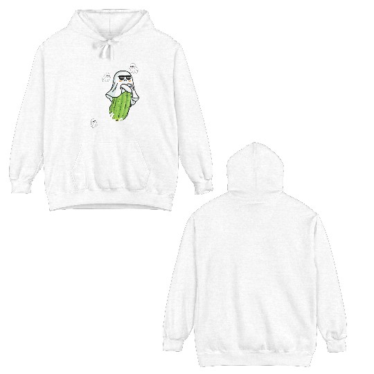 This is Boo Sheet pickle Boo funny Ghost Halloween Double Sided Hoodies