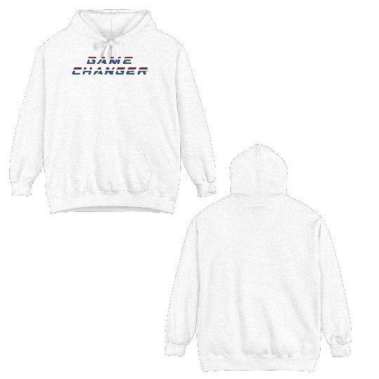 Game Changer logo Double Sided Hoodies