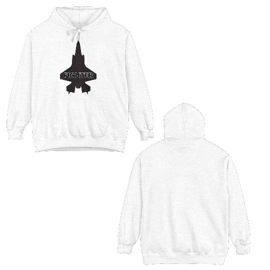 USAF F-35 Lightning II Art Double Sided Hoodies