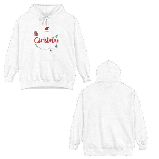 Family Christmas 2024 Family Matching Double Sided Hoodies
