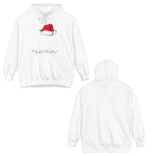 Funny Nana Claus Christmas Pajamas Santa Gift Double Sided Hoodies