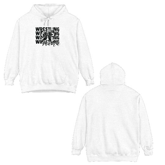 Wrestling Mama Double Sided Hoodies