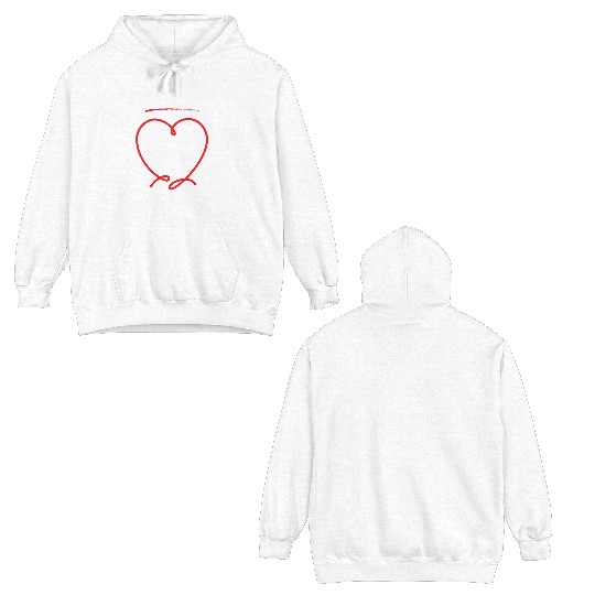 V Is For Video Games - Funny Valentine's Day Gift Double Sided Hoodies