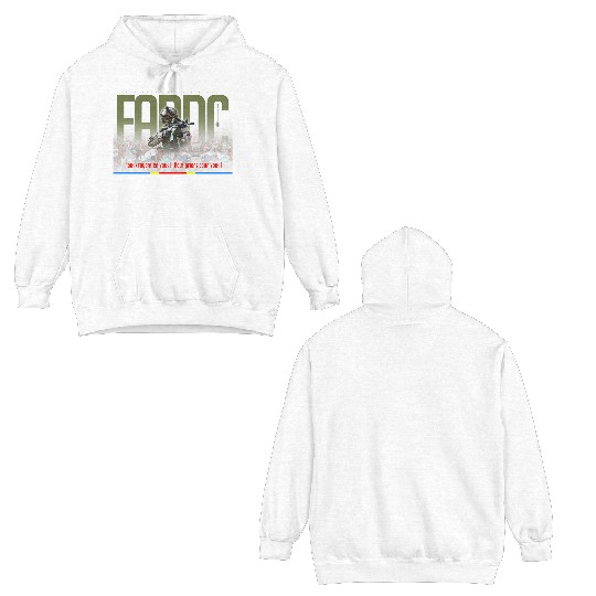 Support to the Armed Forces of DR Congo Double Sided Hoodies