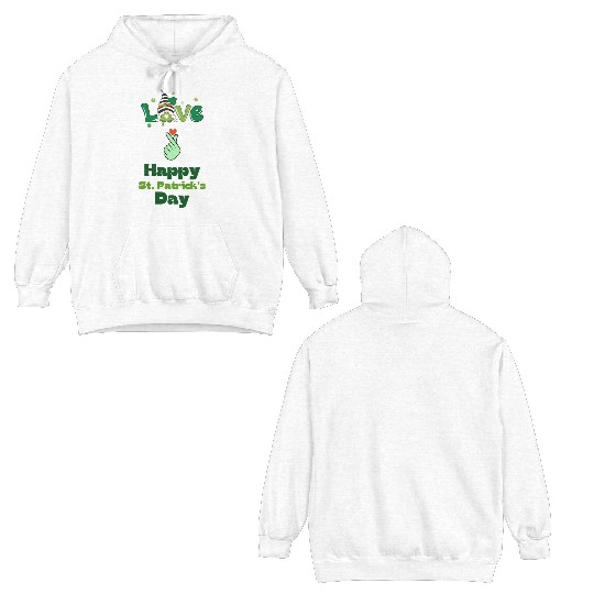 Lucky Shenanigans and Green Cheer for St. Patrick’ Double Sided Hoodies