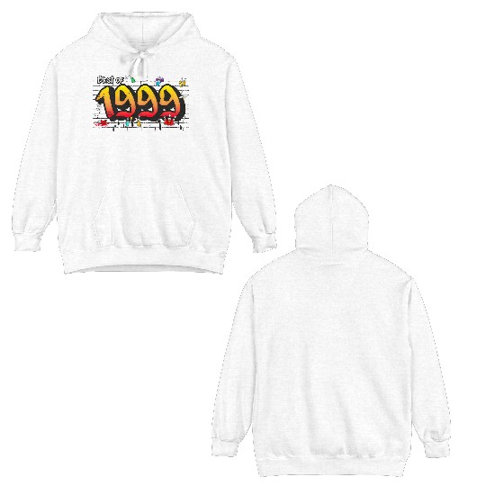 Legendary 1999 Graffiti – 26 Years of Street Double Sided Hoodies