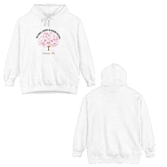 , National Cherry Blossom Festival Double Sided Hoodies