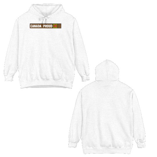 Canada Proud Camo Double Sided Hoodies