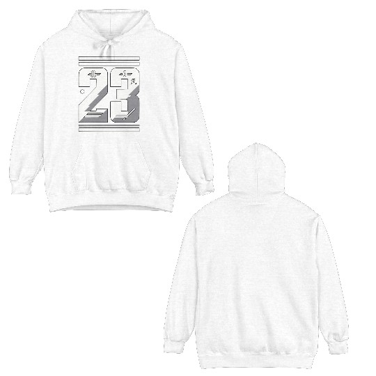 Legendary 23 - Urban Graphic Style Double Sided Hoodies