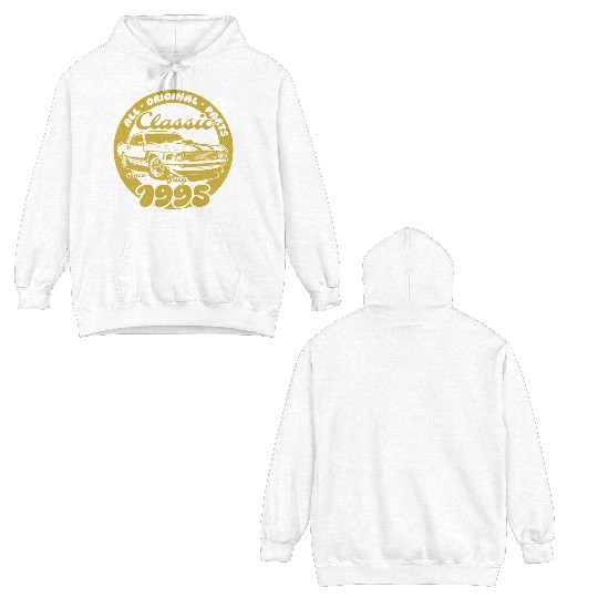 30th birthday Musclecar - Classic since 07/1995 Double Sided Hoodies
