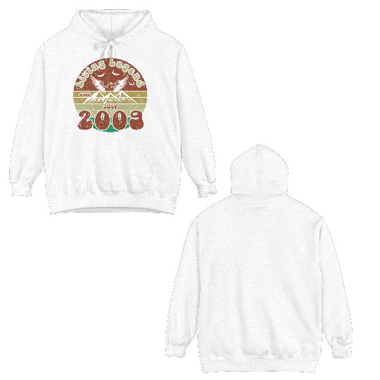 16th birthday Living Legend since VIN 07/2009 Double Sided Hoodies