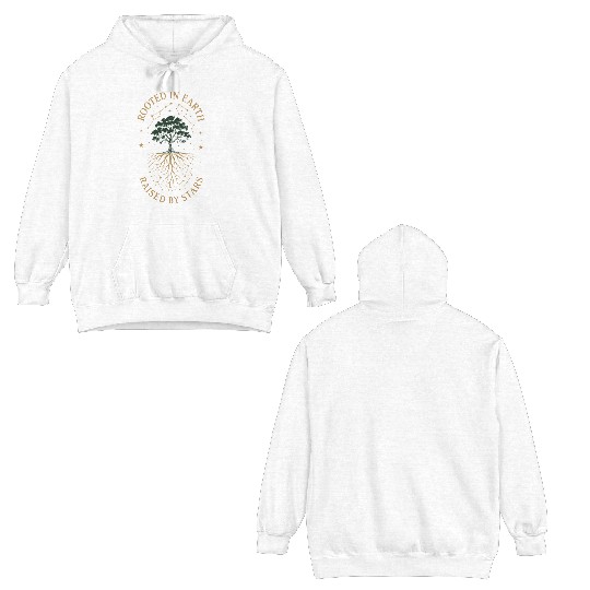 Pagan Pride Wiccan Lifestyle Earth Magic Witch Double Sided Hoodies