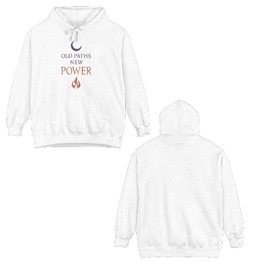 Pagan Pride Wiccan Lifestyle Earth Magic Witch Double Sided Hoodies