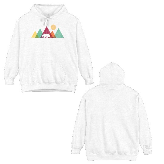 Bryce Canyon National Park Colorful Bear Mountains Double Sided Hoodies