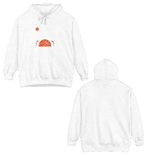 Basketball Coach Voice – Funny Basketball Coach  Double Sided Hoodies