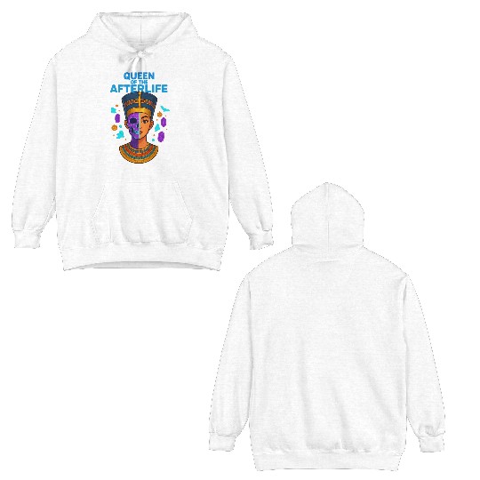 Queen of the Afterlife Graphic Double Sided Hoodies