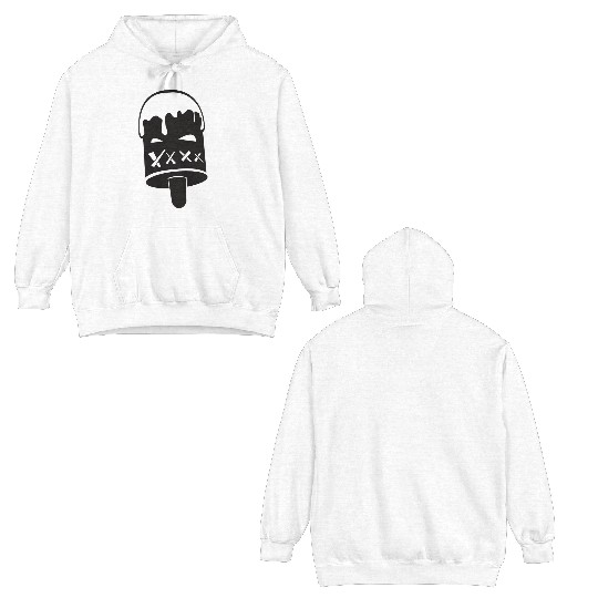 mean ice cream Double Sided Hoodies