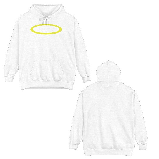 halo - circle Double Sided Hoodies