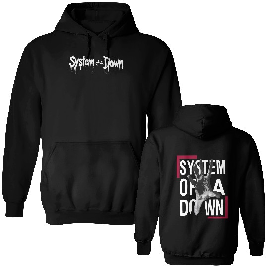SYSTEM OF DOWN Double Sided Print Hoodie