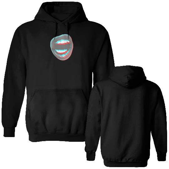 Black Illusion Double Sided Hoodies