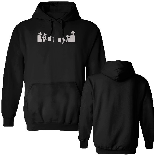 Graveyard Double Sided Hoodies