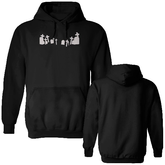 Graveyard Double Sided Hoodies