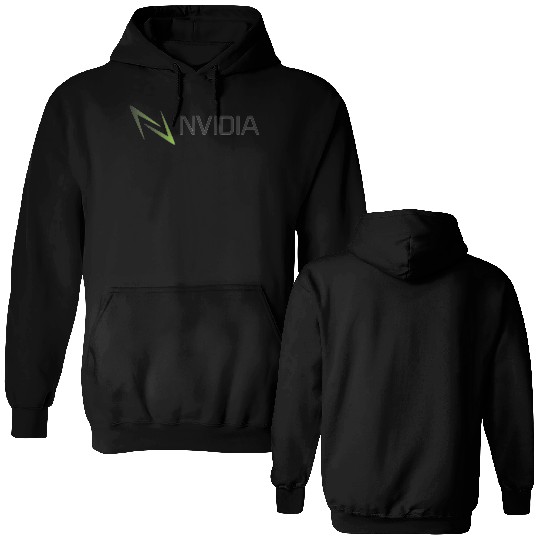 Abstract Lightning Graphic Double Sided Hoodies