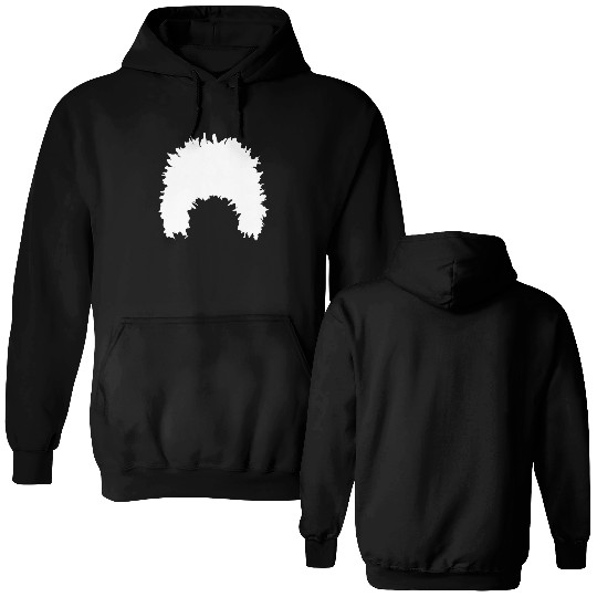 khabib nurmagomedov sheep hat no text white Double Sided Hoodies