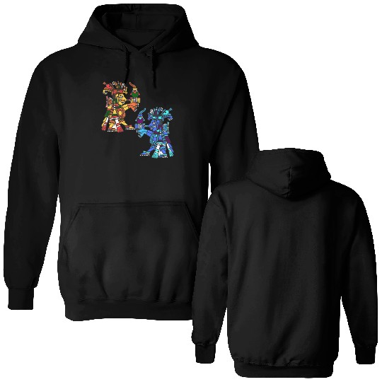 Aztec God Mayan Civilization Inca Culture Gift Double Sided Hoodies