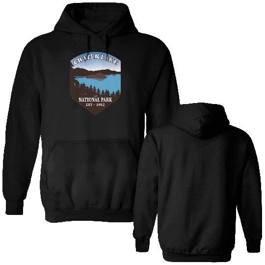 Crater Lake National Park Double Sided Hoodies
