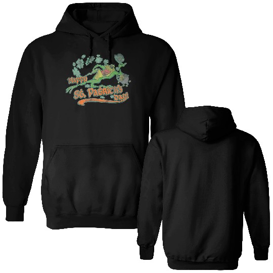 Michigan J Frog T Double Sided Hoodies