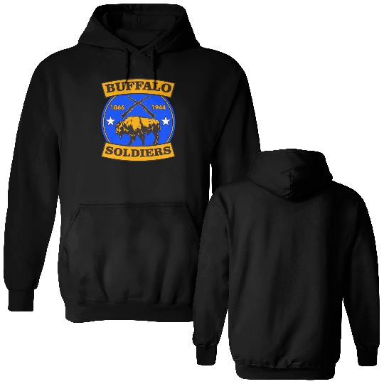 BUFFALO SOLDIERS Double Sided Hoodies
