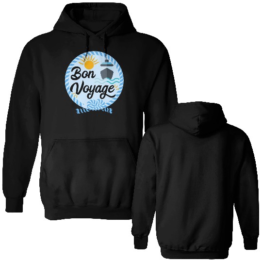 Bon Voyage Double Sided Hoodies