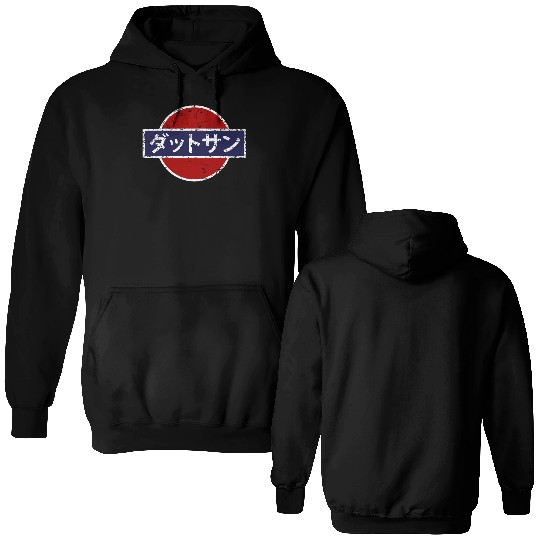 Datsun Vintage Japanese Car Double Sided Hoodies