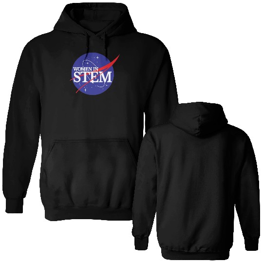 Women In Stem Double Sided Hoodies NASA Female Scientist