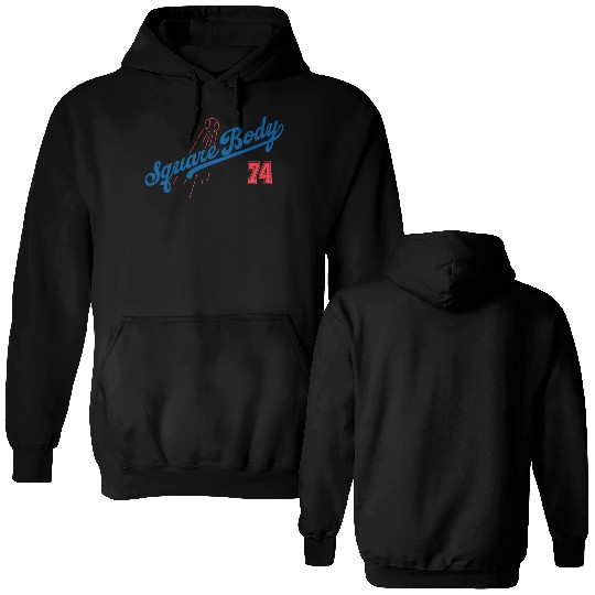 1974 Square Body Double Sided Hoodies
