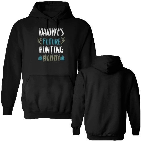 Buck Deer Hunting Hunter Kid Double Sided Hoodies