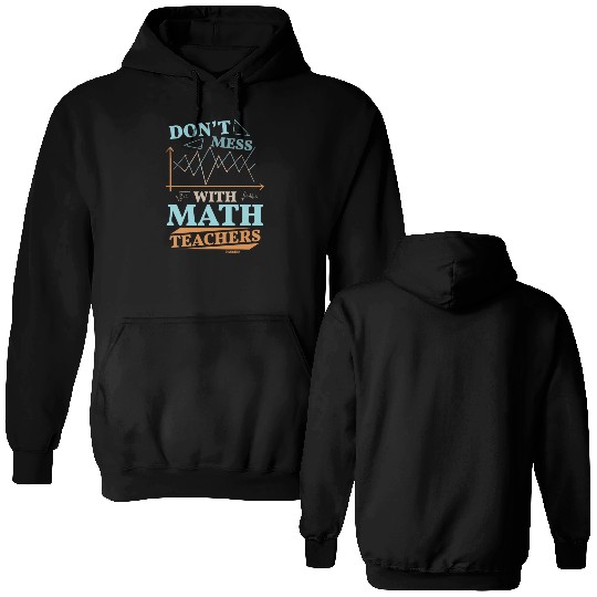 Mathematics math mathematician math teacher gift Double Sided Hoodies