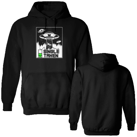 Alien Gift Extraterrestrial UFO AREA 51 Sci-fi Double Sided Hoodies