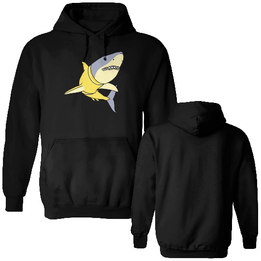 Lemon Shark for Lemon Lover Double Sided Hoodies