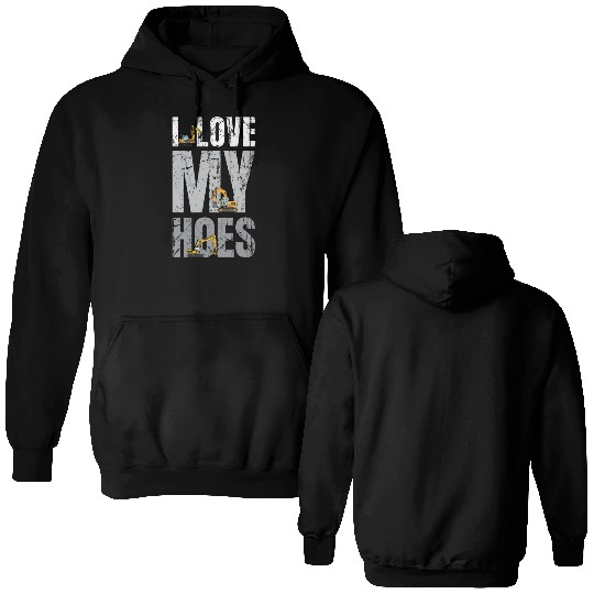 Operating Engineer Heavy Equipment Operators Gifts Double Sided Hoodies