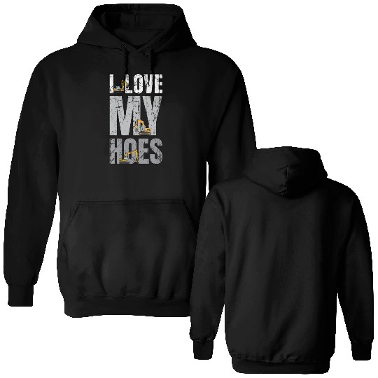 Operating Engineer Heavy Equipment Operators Gifts Double Sided Hoodies
